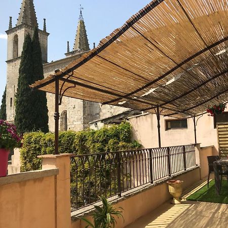 Coeur De Goudargues! 3 Ch, 3 Sdb, Exterieur, Clim Appartement Buitenkant foto