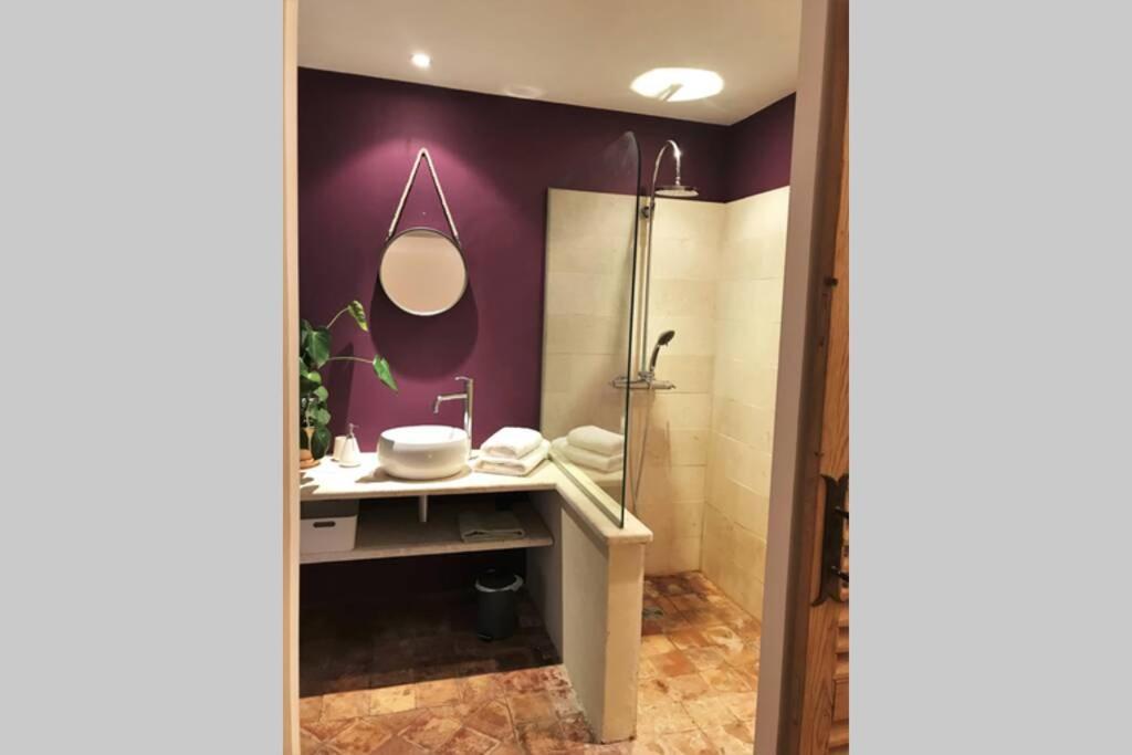 Coeur De Goudargues! 3 Ch, 3 Sdb, Exterieur, Clim Appartement Buitenkant foto